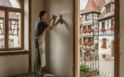 Les techniques plâtrerie à Saint-Nabor : guide pratique pour réussir vos travaux